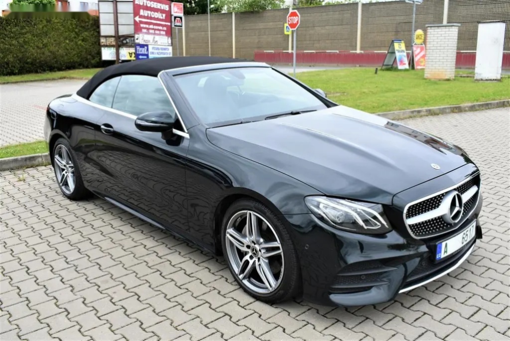 Mercedes-Benz Třídy E, E220d AMG Cabrio,LED ,Airscraf - 9