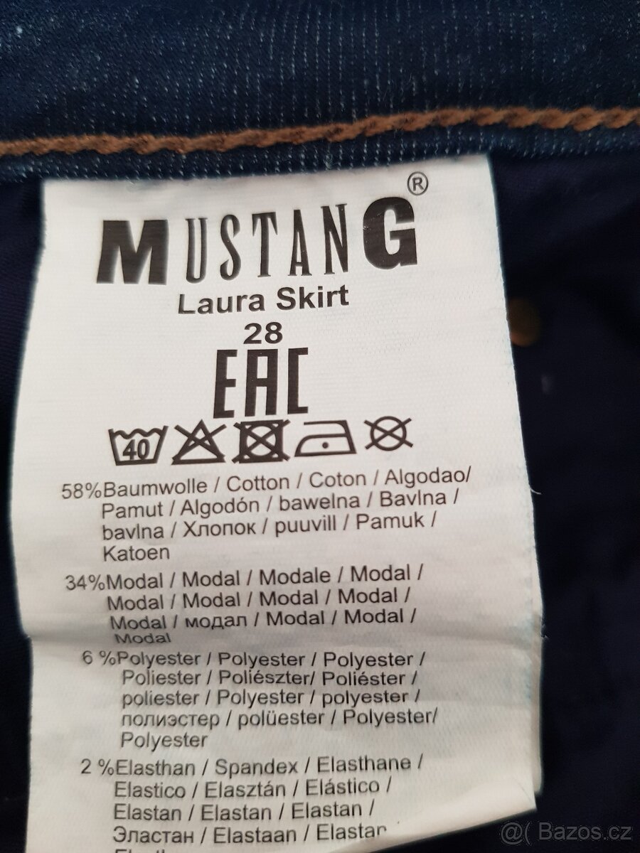 Sukně riflová MUSTANG - 9