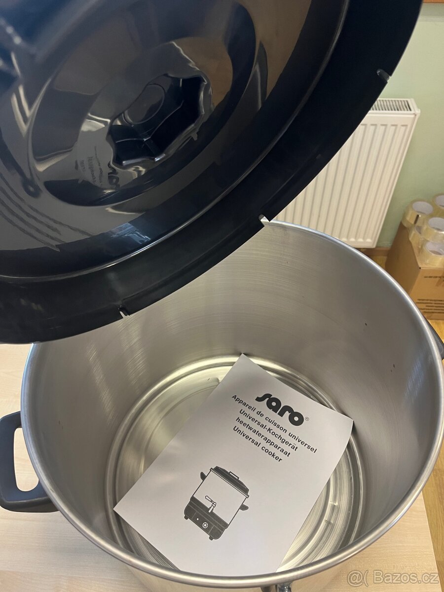 Vařič a ohřívač vína, objem 25 l, 230V - 9