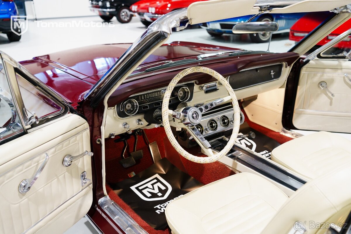 Ford Mustang V8 kabrio, MANUAL, 1965 - 9