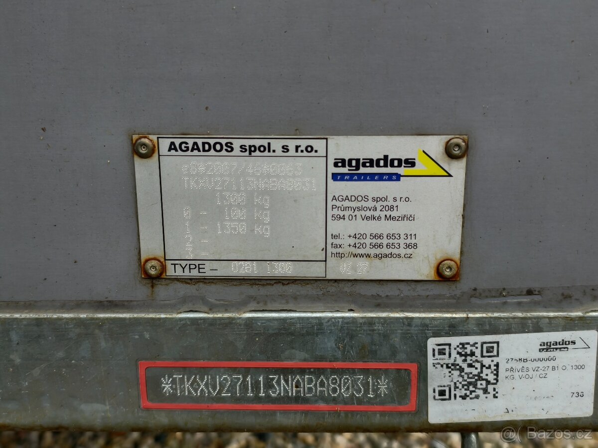 Agados VZ27 V271 CAB 1300, DPH - 9