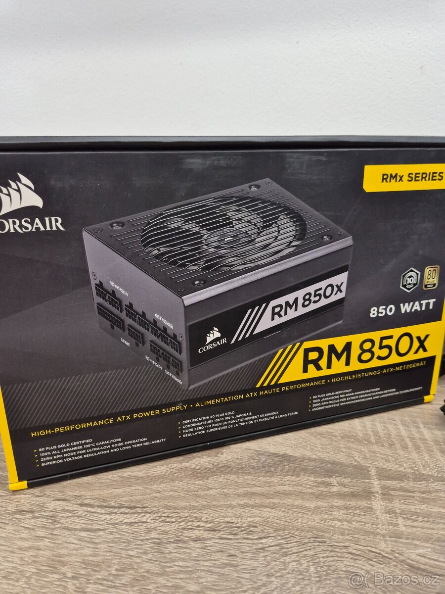 Zdroj Corsair RM850x Black 850 W - 9