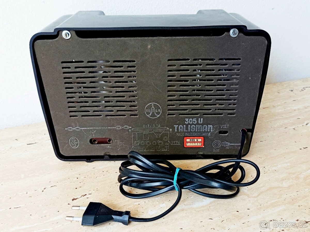 Starožitné rádio Tesla Talisman 305U po kompletní renovaci - 9
