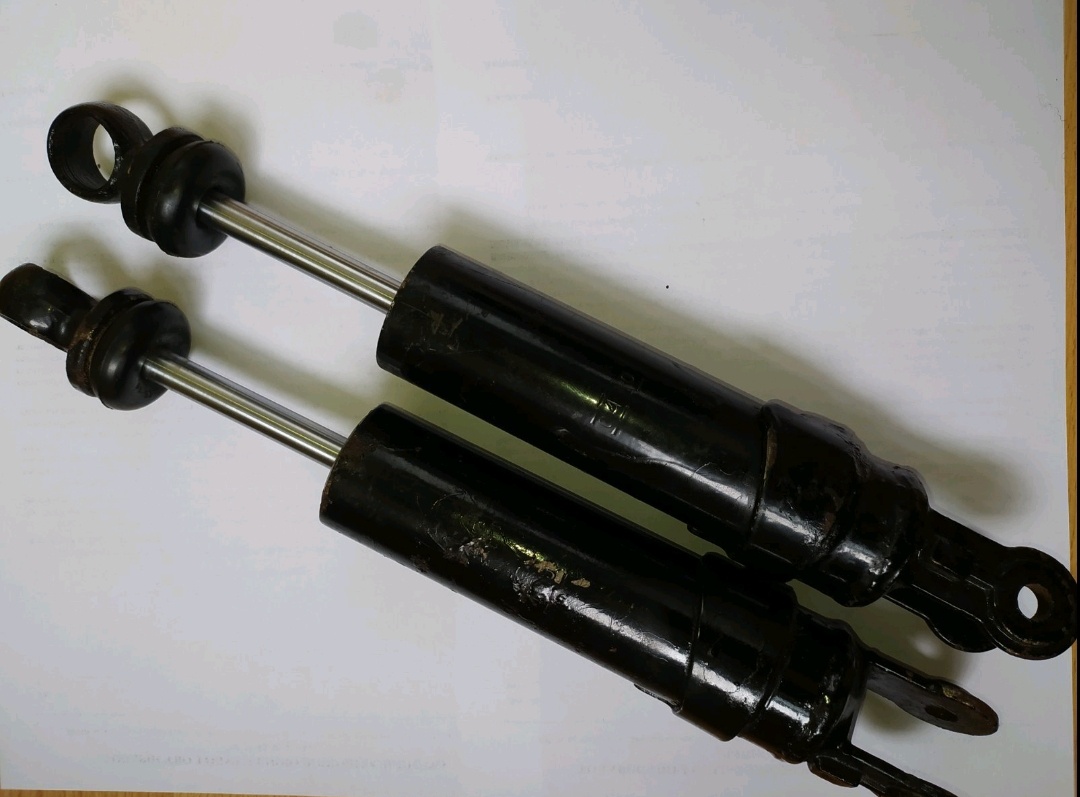 Přední vidlice tlumiče buben kola klakson 6V 12V - 9