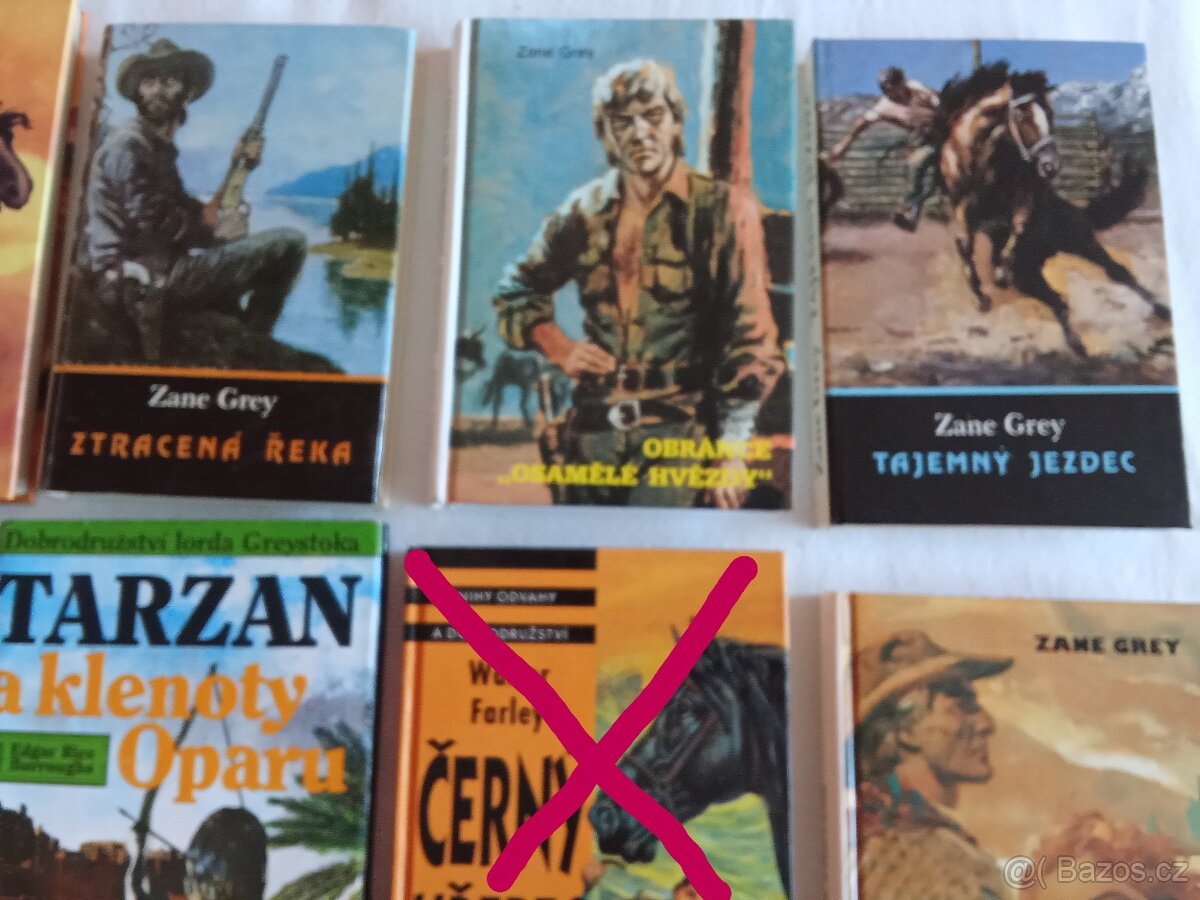 Knihy: ZANE GREY, KAREL MAY, EDUARD ŠTORCH.... - 9