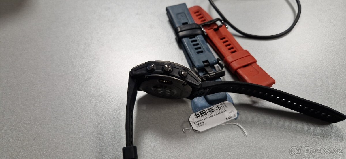 Garmin Fenix 7 sapphire solar titanium - 9