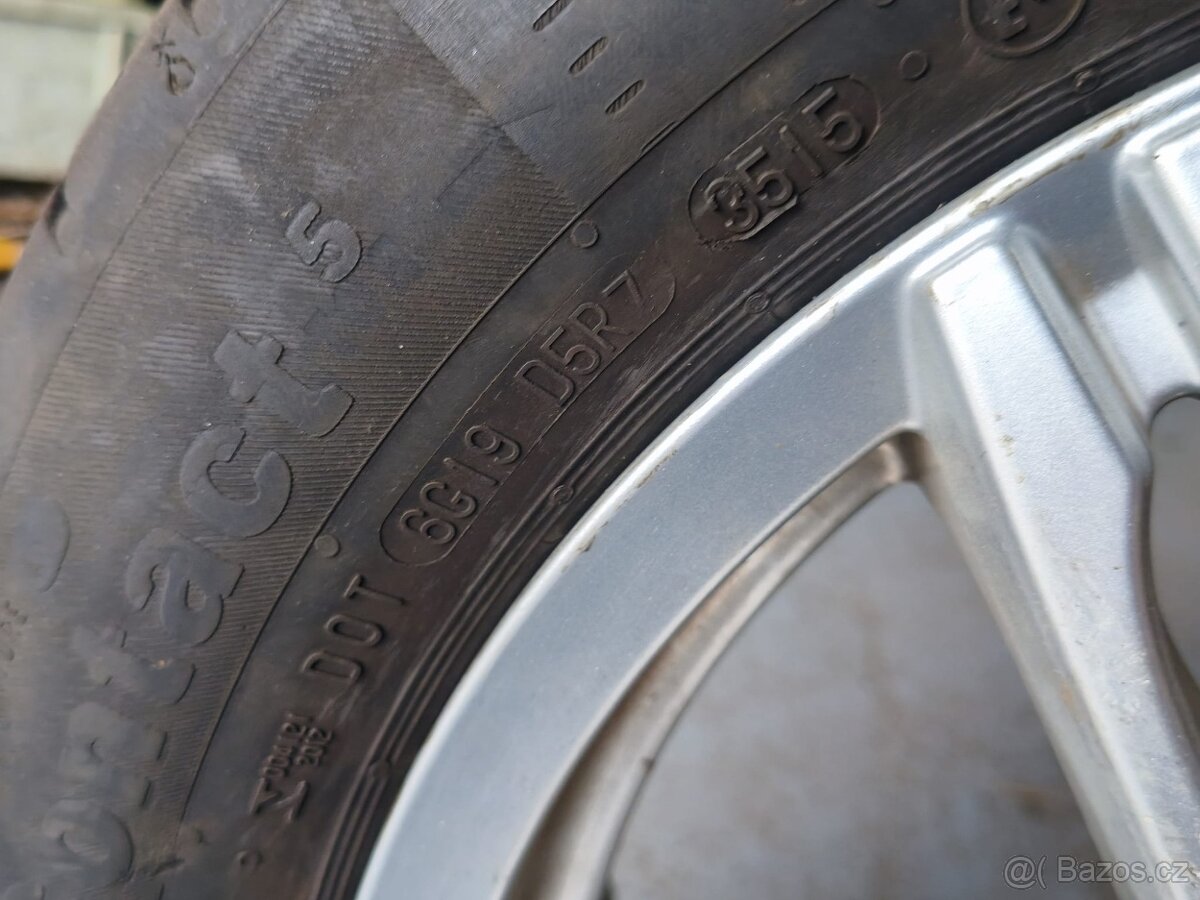 Alu 195/55 R16 vč pneu - 9