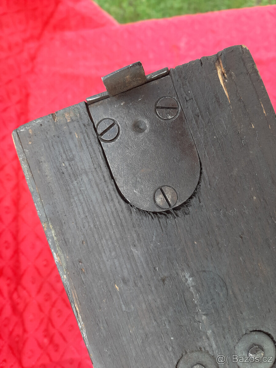 Bedna - kastlík pro kulomet MG08 - ww1 - 9