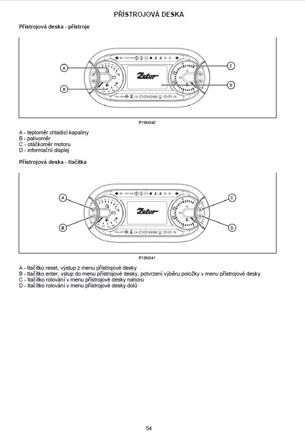 NÁVOD K OBSLUZE ZETOR FORTERA HD 130, 140, 150 - 9