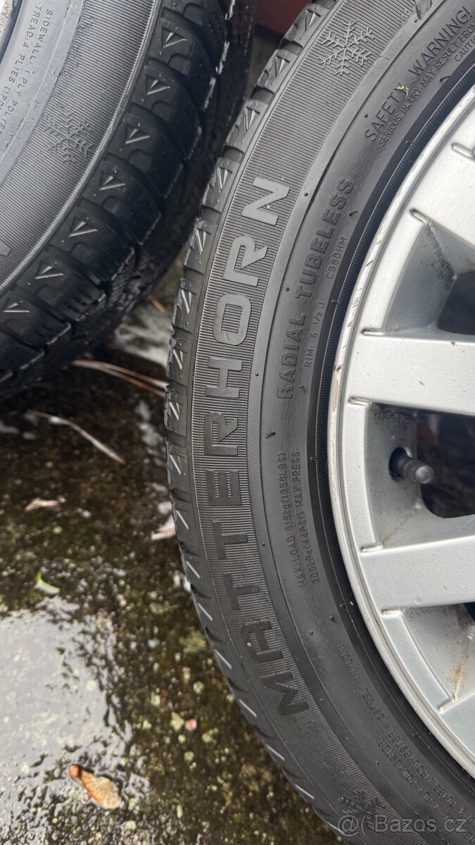 ALU Disky - Škoda - 5x100 - 205/55 R16 - ZIMNÍ - 9