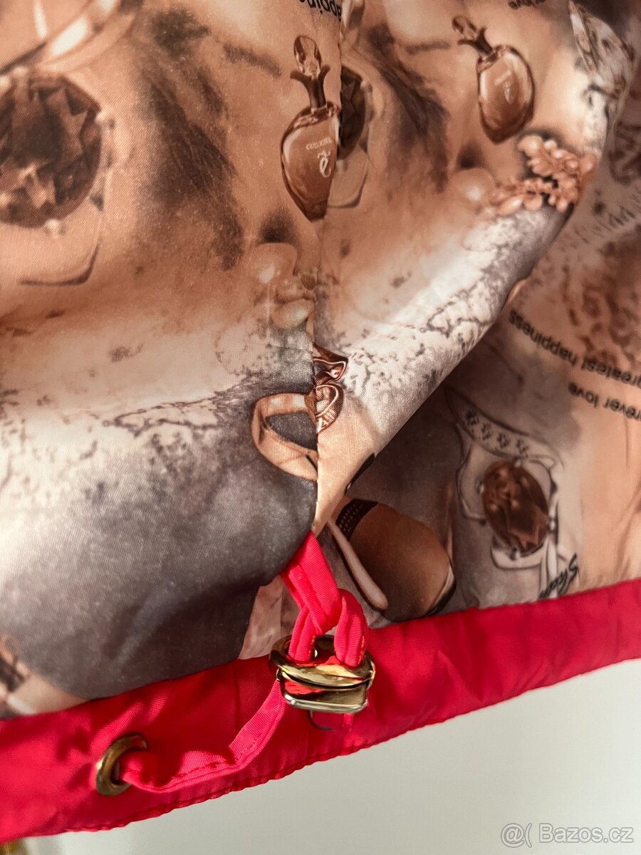 Dámský kabát s náplety vel. L - 9