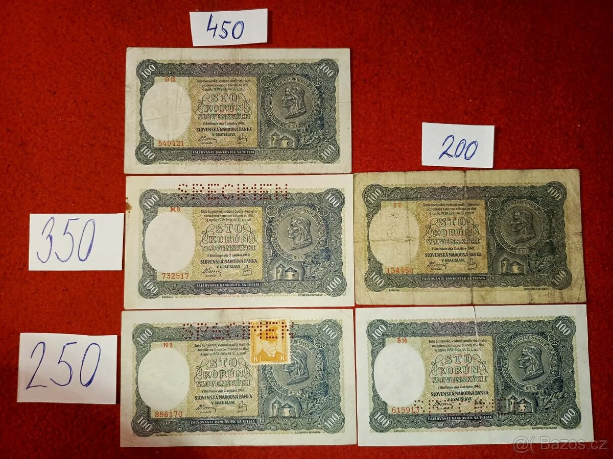 Slovenská bankovky - 9