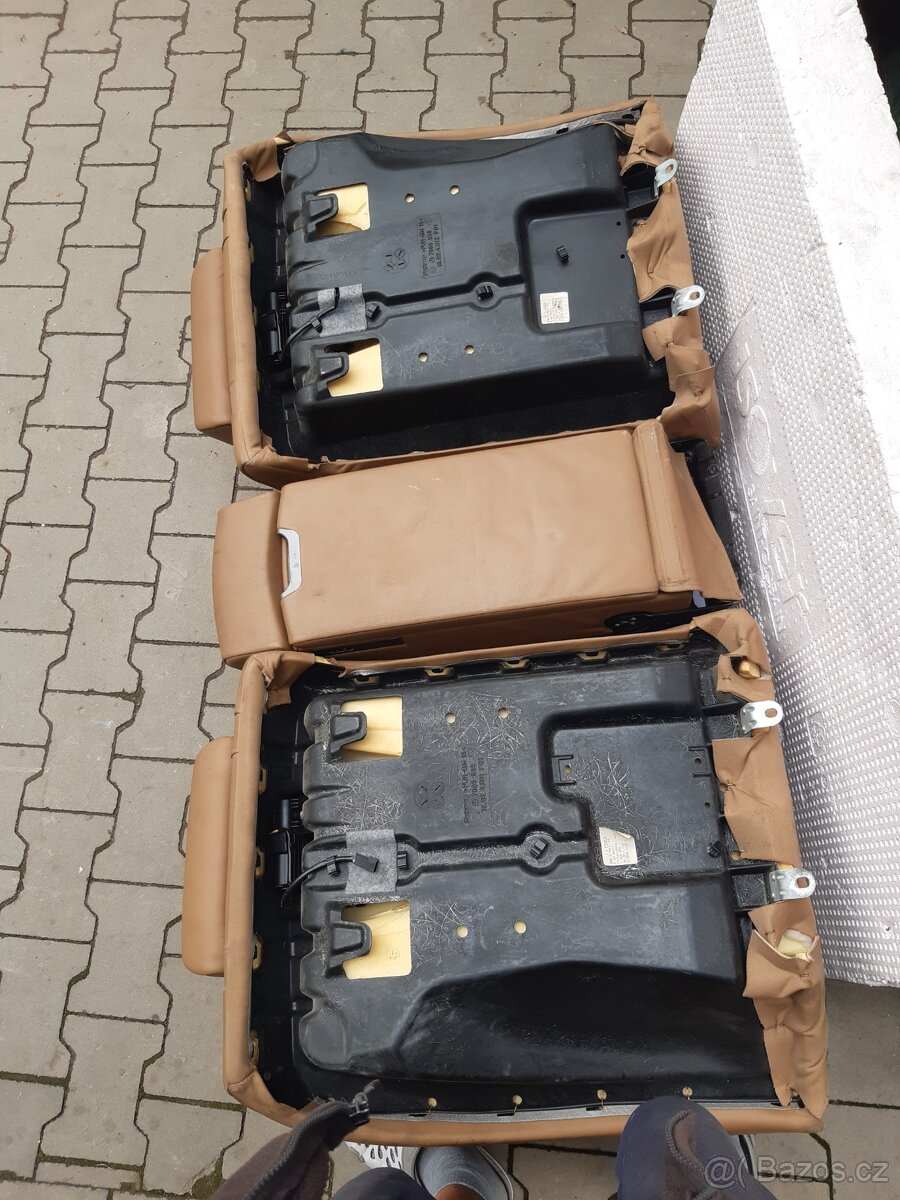 kožené zadní sedačky bmw e65 - 9