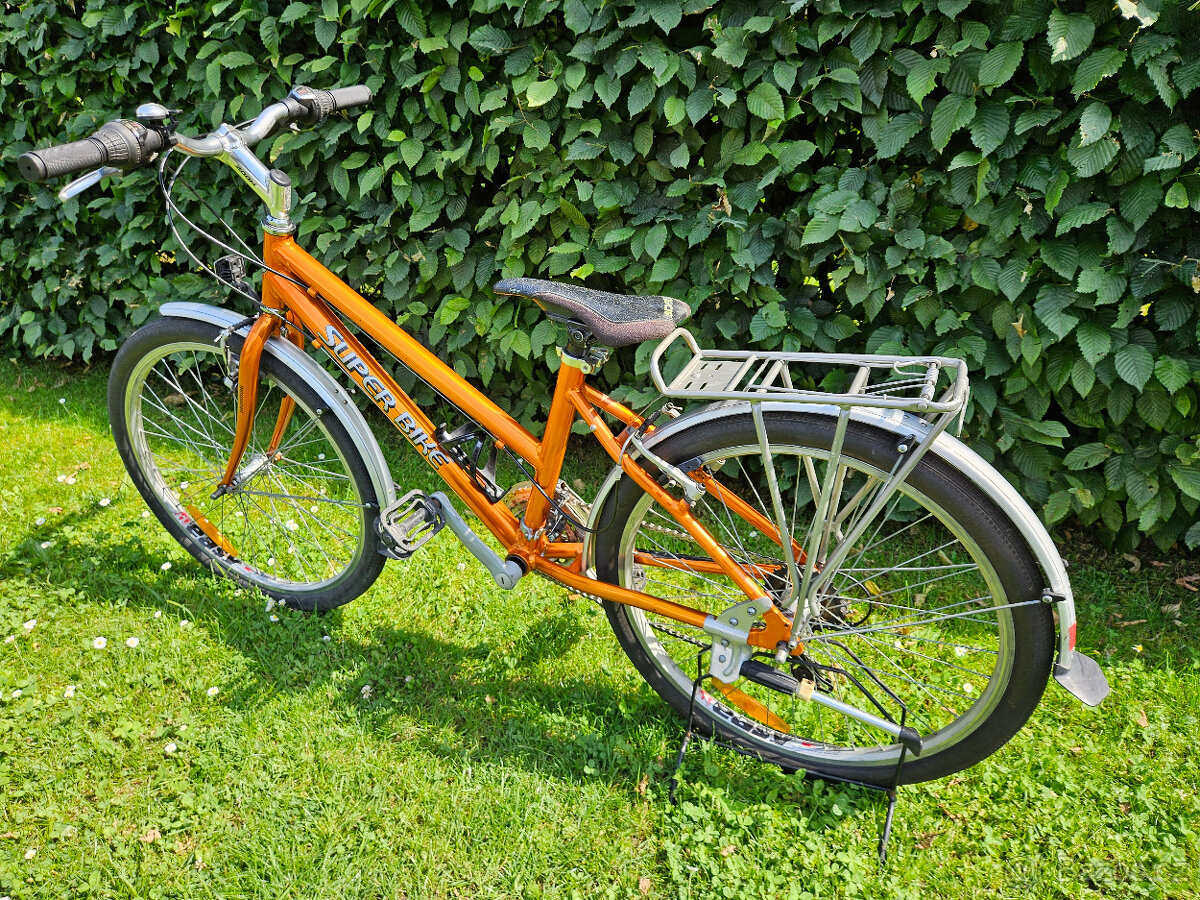 24" horské hliníkové kolo SUPERBIKE, rám 15" od 130 cm - 9