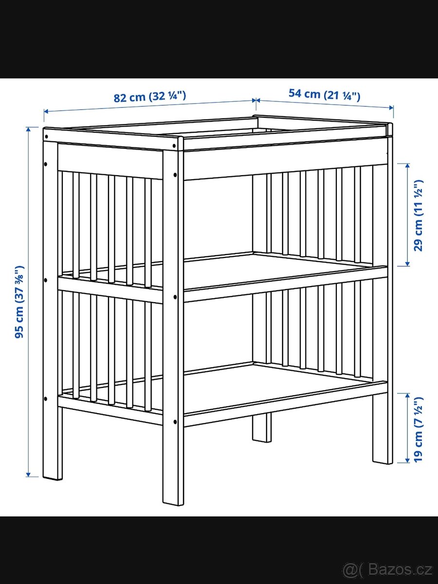 Přebalovací pult IKEA GULLIVER- V REZERVACI - 9