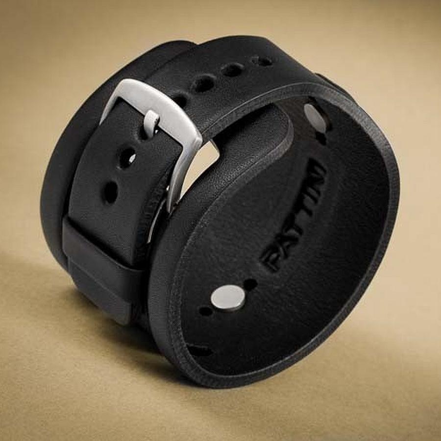 Kožený široký řemínek č.15 k hodinkám - 9