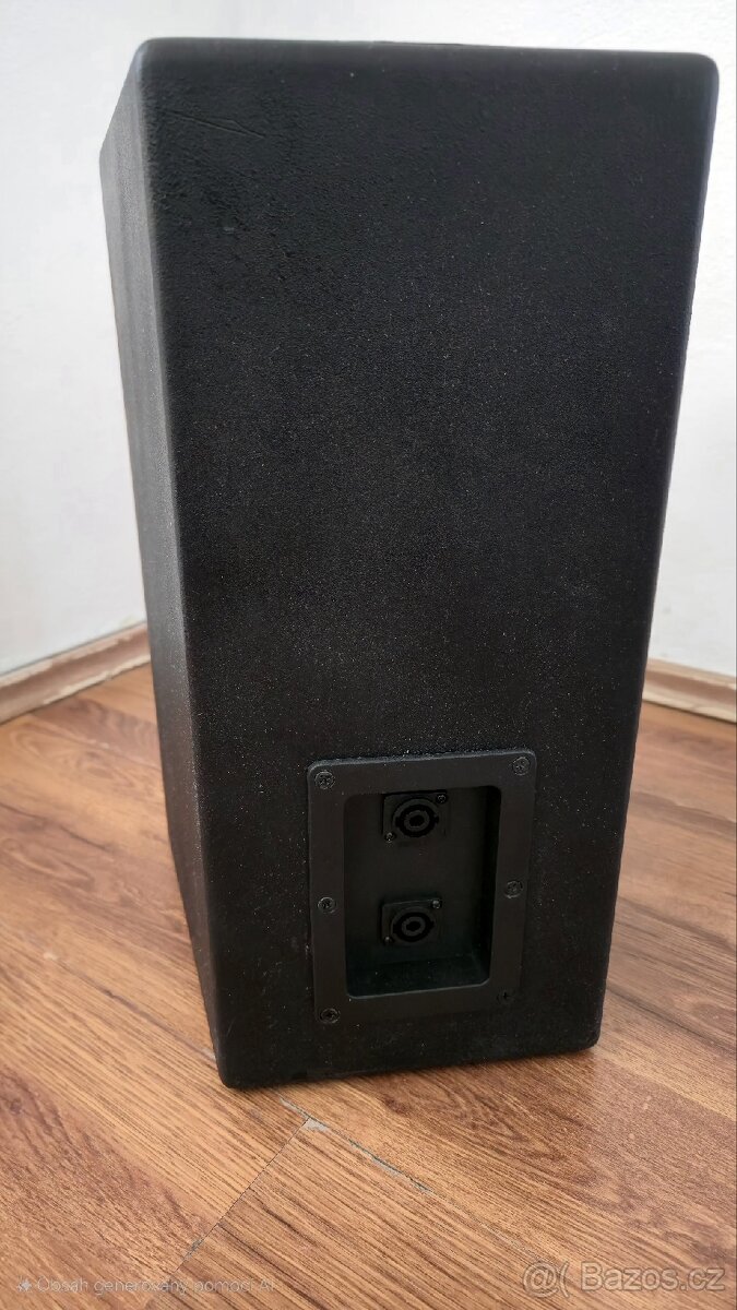 Reprobox PA set, 1x 12"woofer/2x 8" středobas + 1"driver. - 9