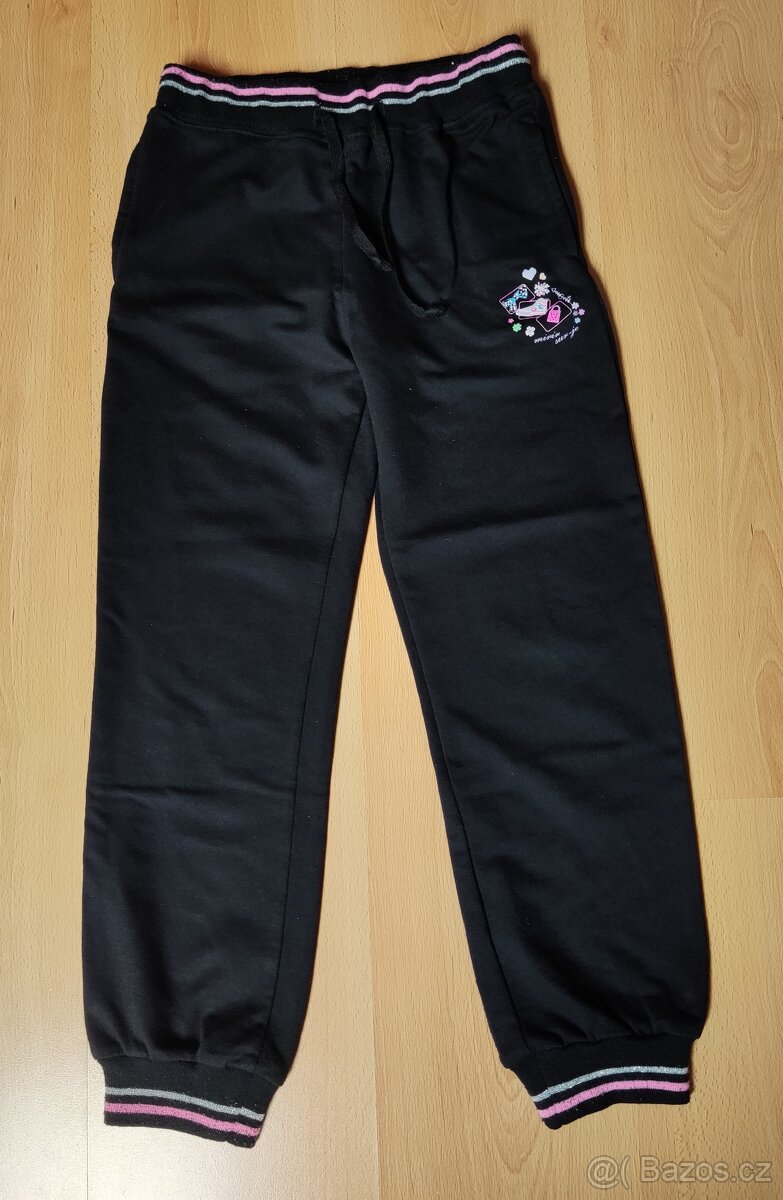 Dívčí tepláky vše Kugo 2x 146, 2x 152 - 9