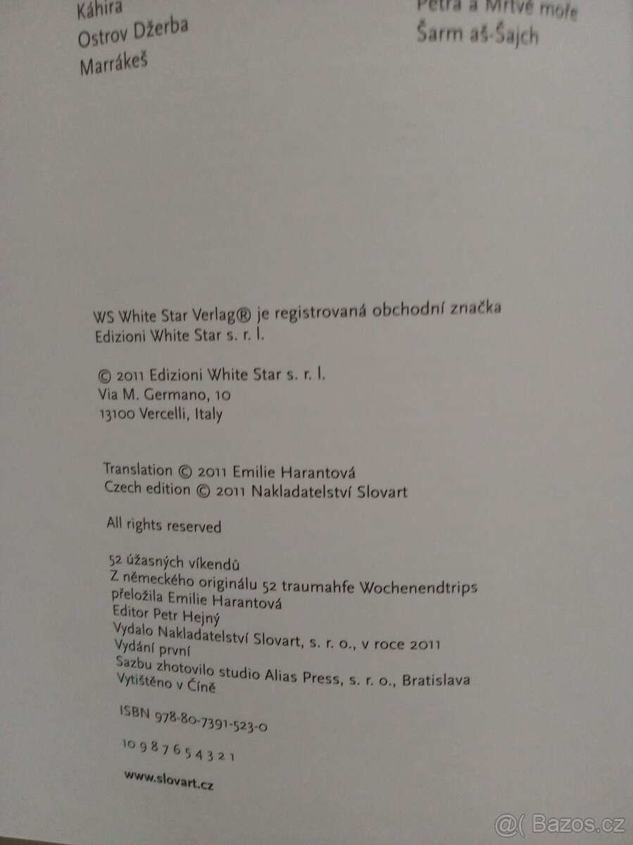 Kniha 52 úžasných víkendů - 9