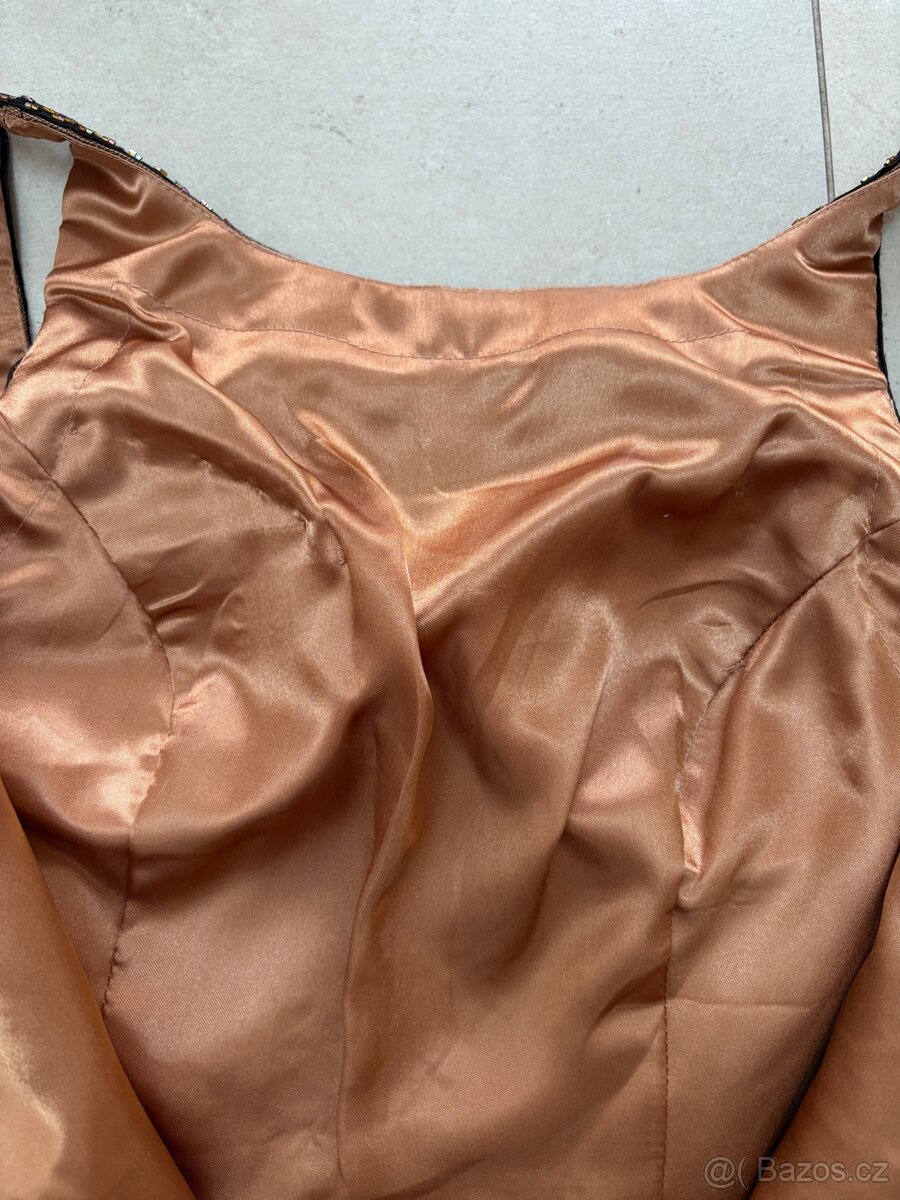 Dámské plesové šaty vel.38, zn. NIENTE - 9