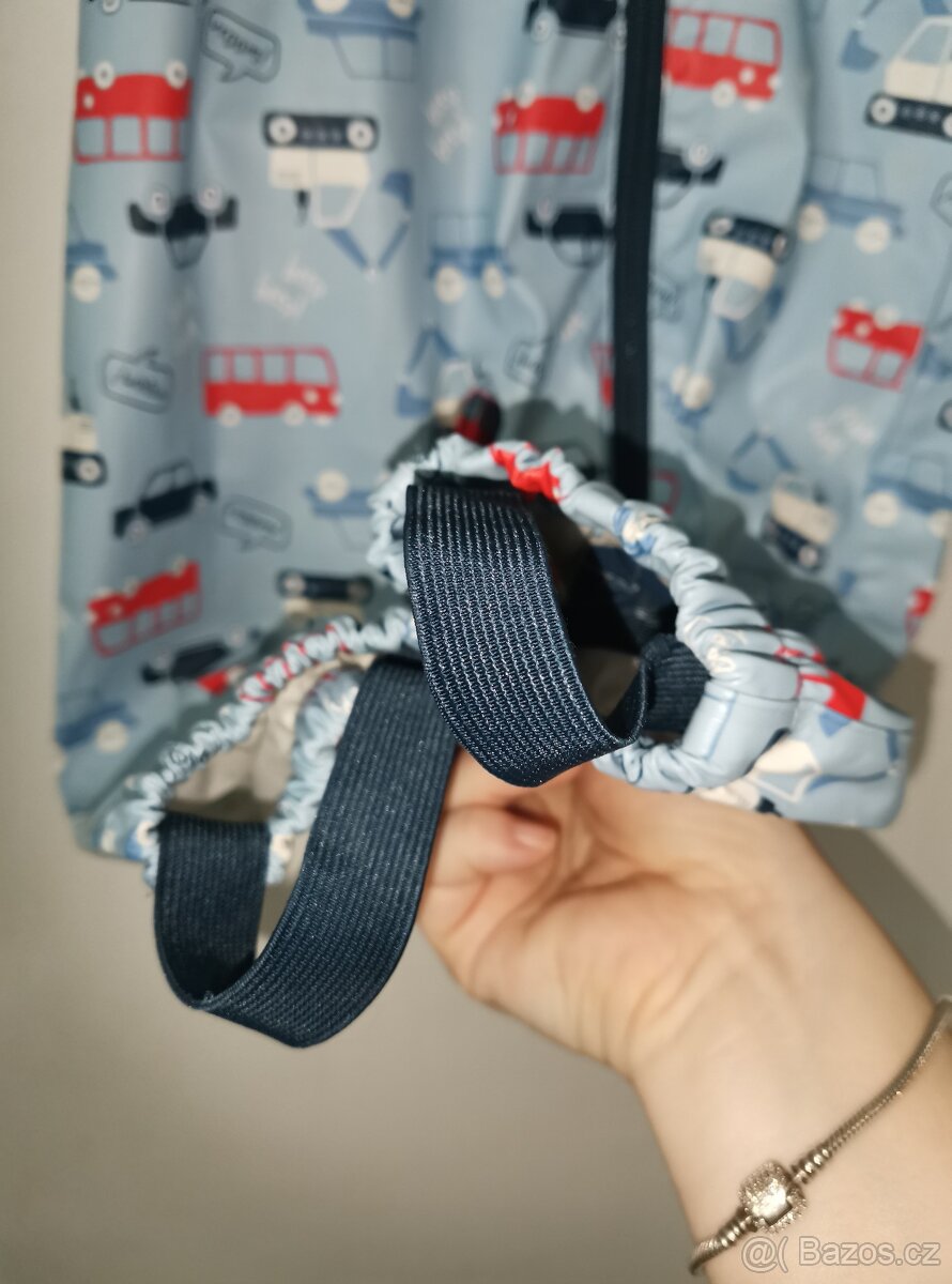 Nepromokavá bunda 2x (98/104) a kombinéza Lupilu (86/92) - 9