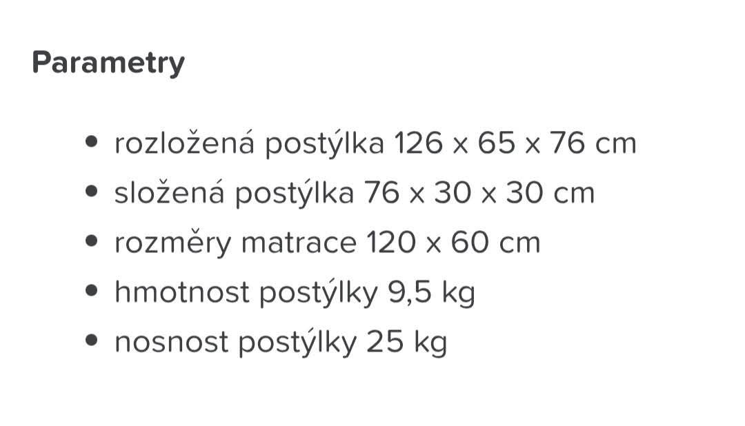 Dětská cestovni postýlka KOMPLET vybava - 9