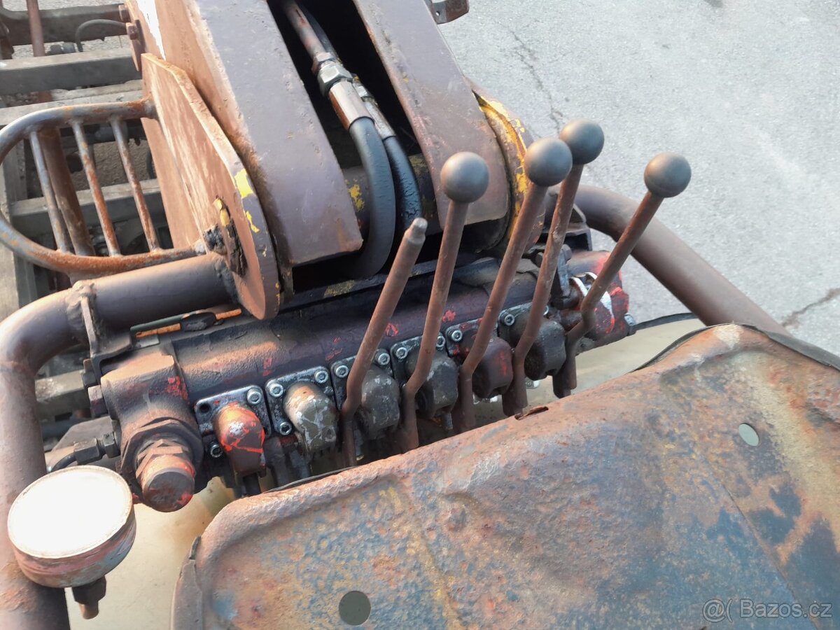 Vyvážečka Praga V3S do lesa s Hydr.rukou - 9