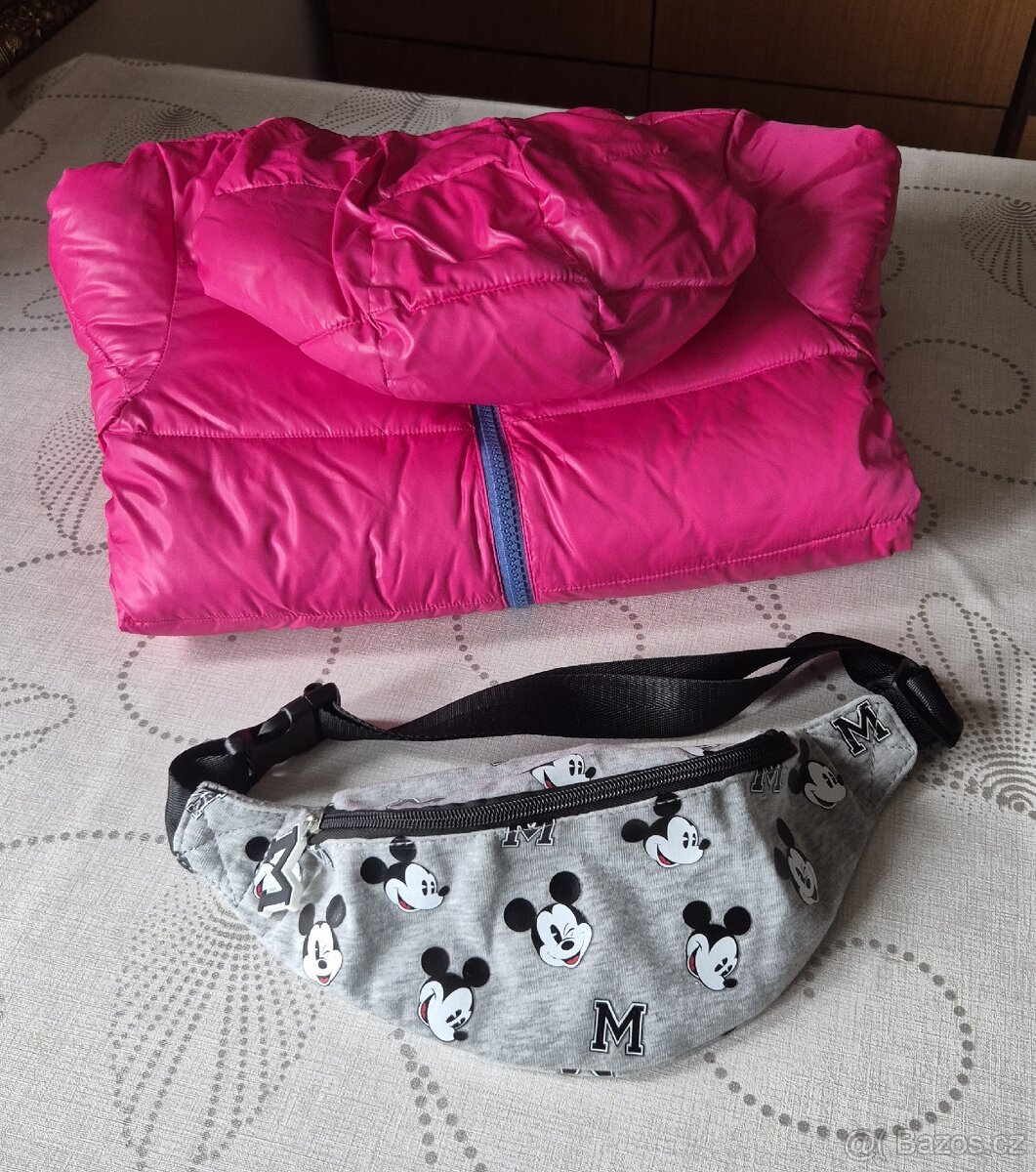 BENETTON péřový kabát vel. 140 - 9