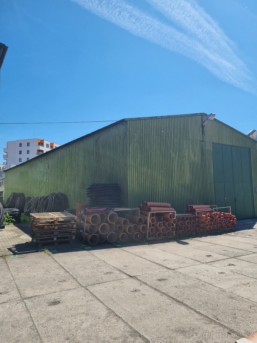 Ocelová hala 27x9,6 m - 9
