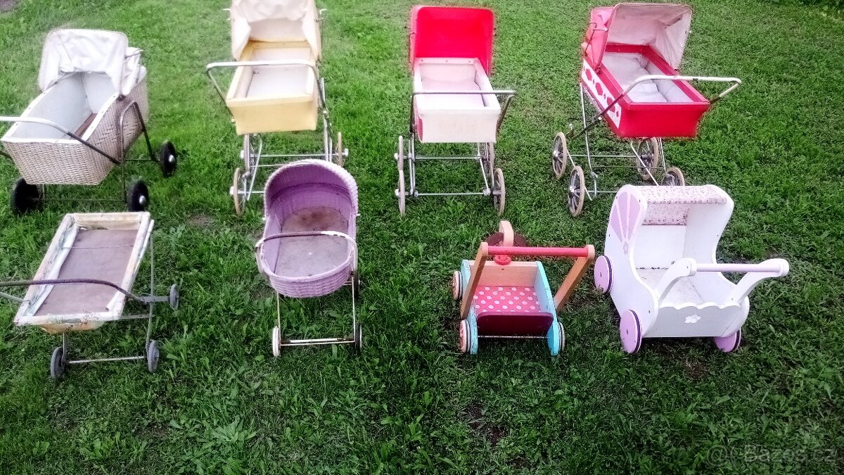 Staré dětské kočárky-retro - 9