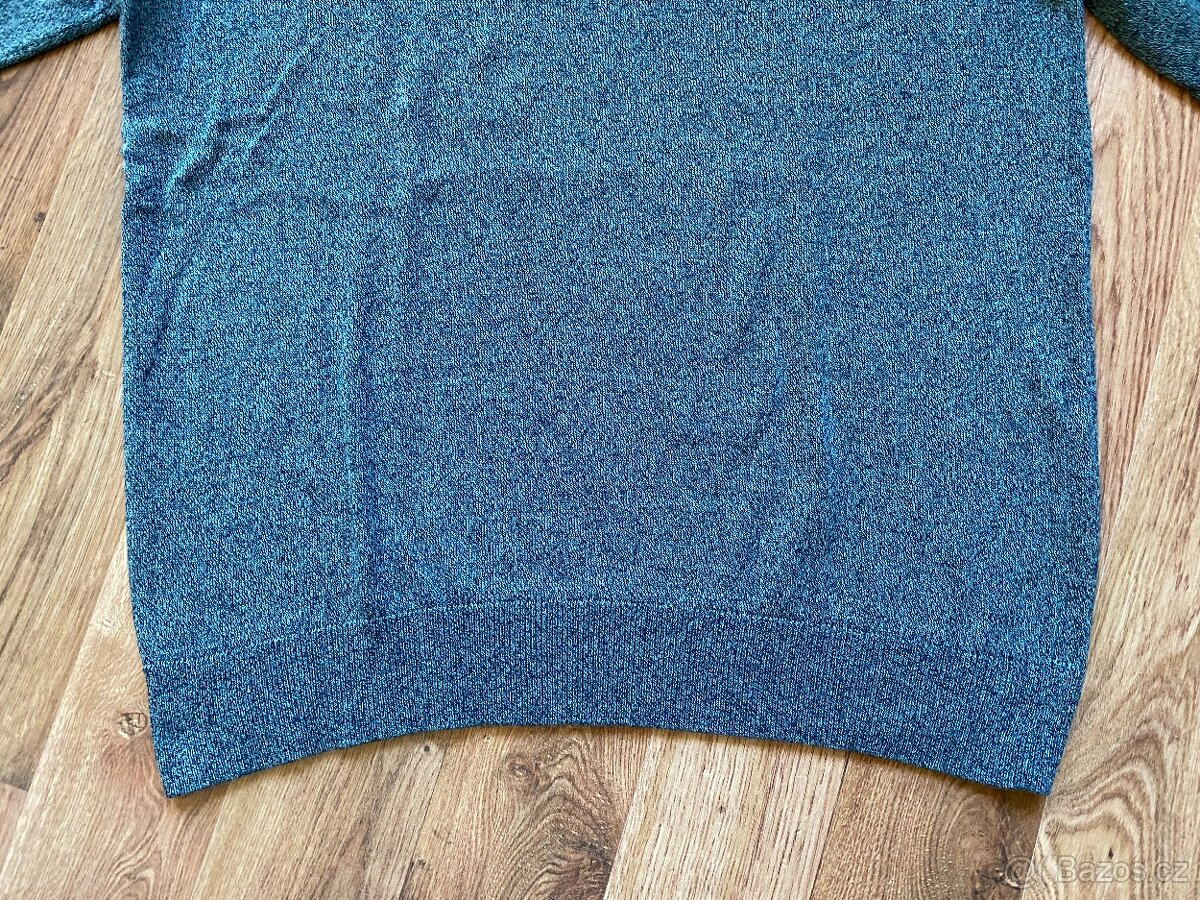 Nový pánský svetr C&A - L, modro-šedý - 9