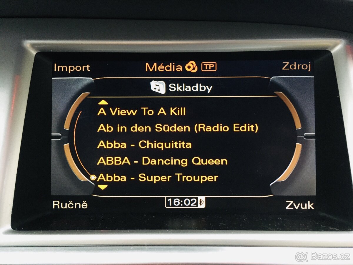 AUDI - české menu (čeština), mapy, aktualizace - 9