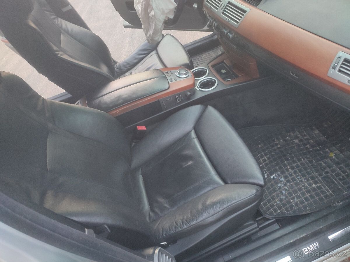 E65 Lci Černá kůže Interiér Č.11 - 9