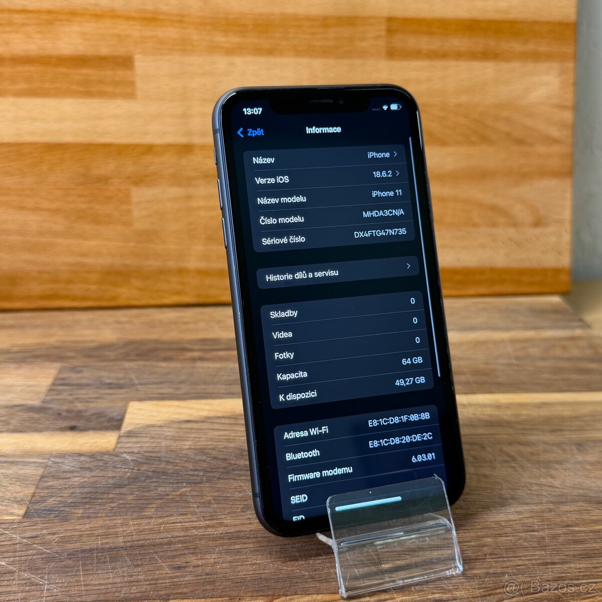 IPhone 11 64GB, černý, 100% bat., bez Face ID (záruka) - 9