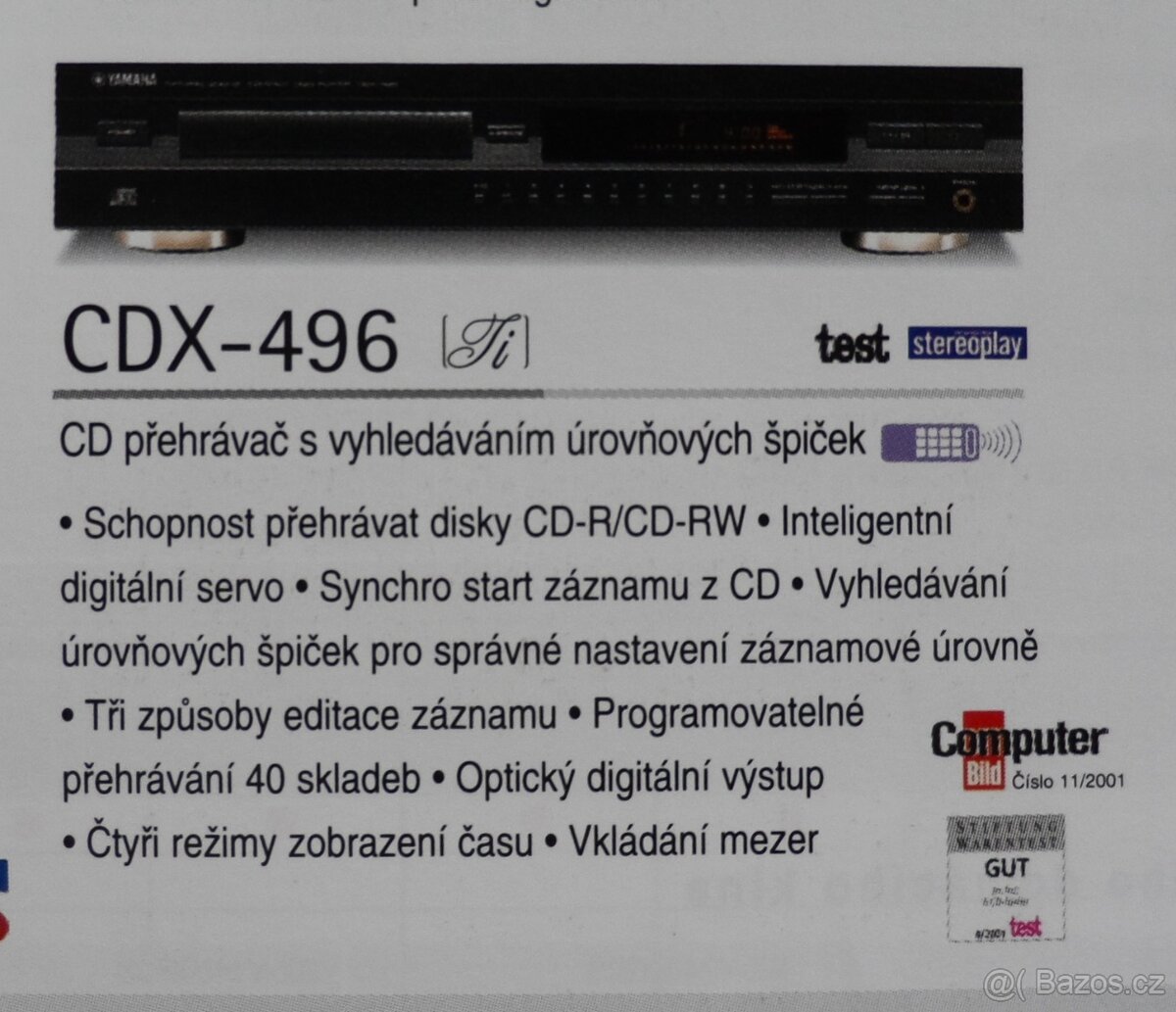Yamaha CDX-496 - 9