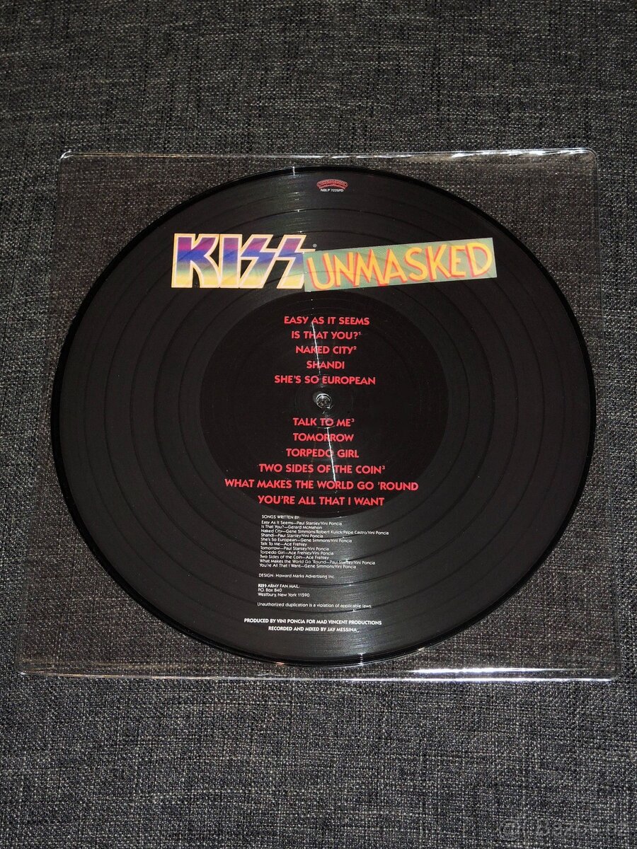 Tři picture vinyly Kiss - DYNASTY / UNMASKED / PSYCHO CIRCUS - 9