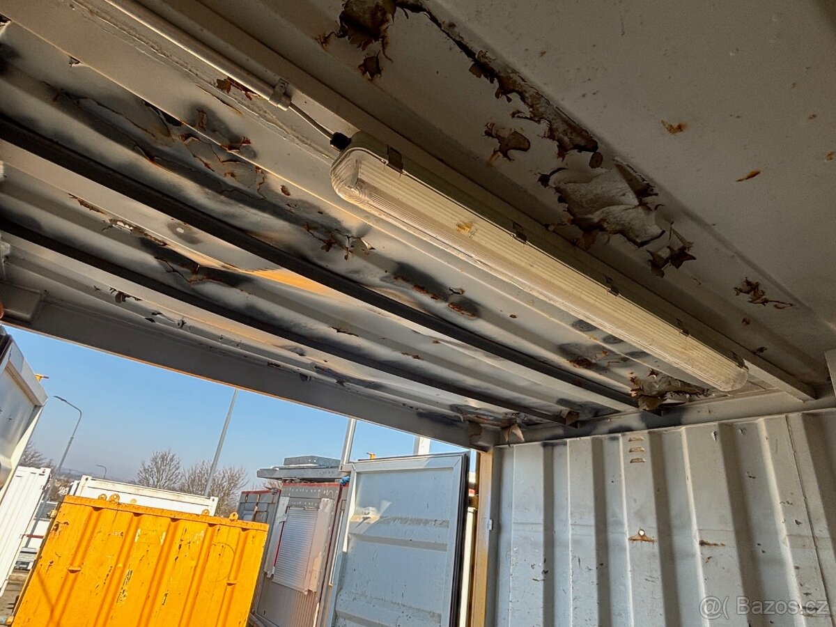 Skladový kontejner Condecta / 4.57m délky / regály - 9