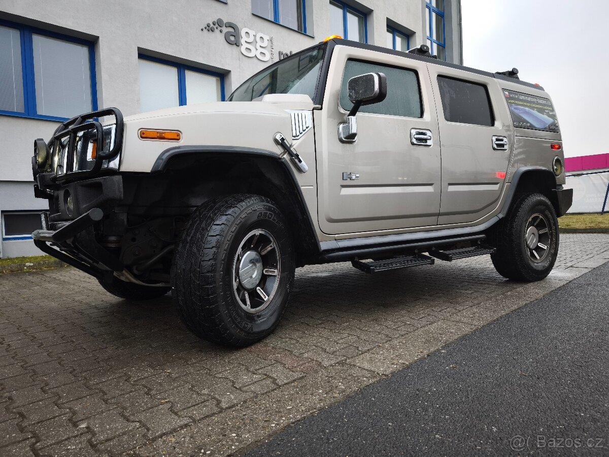 HUMMER H2 - 6,0V8 + LPG - perfektní stav - 9