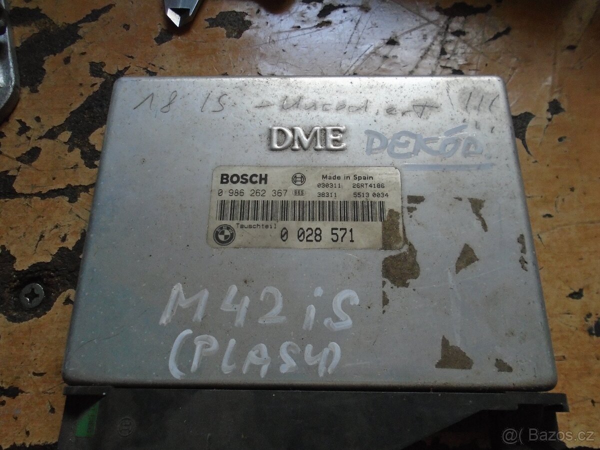 BMW 318is M42 kliková hřídel, písty M44, jednotky - 9