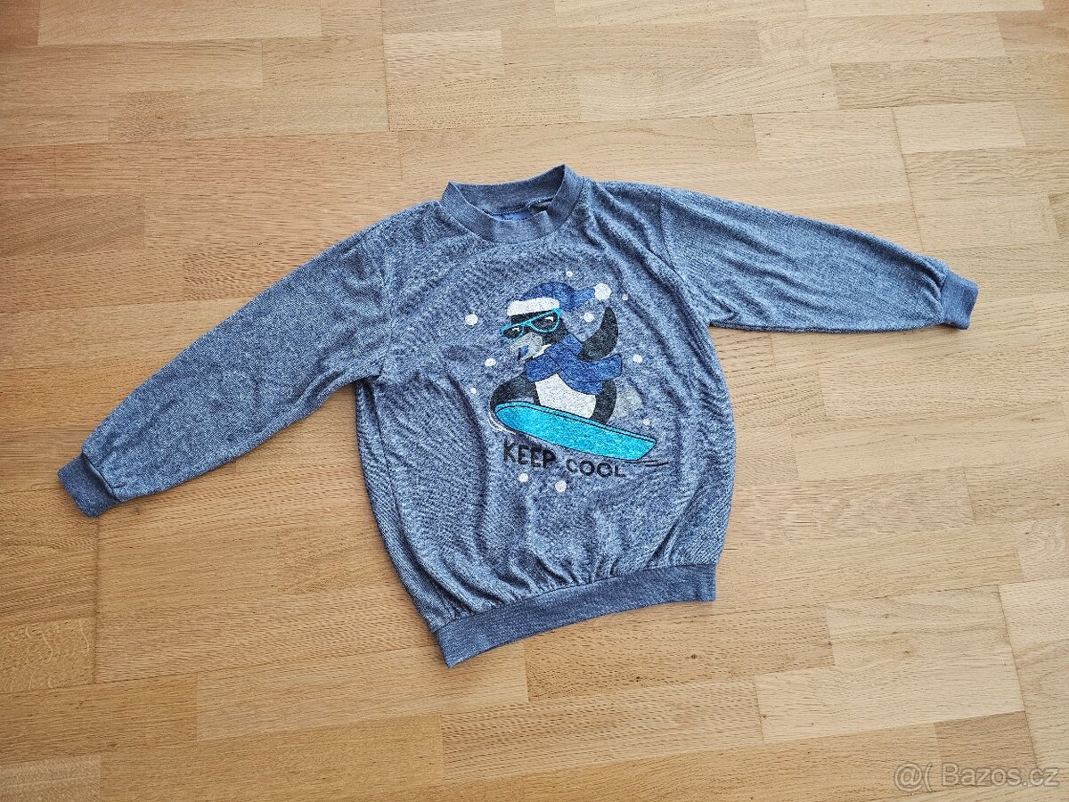 Set barevných mikin, 5x mikina, vel. 116 - 9