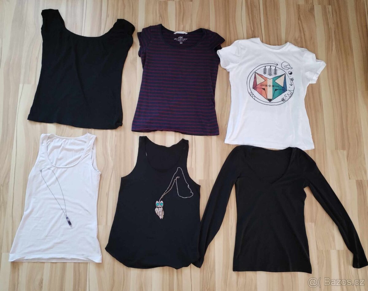 Set balík dámského dívčího oblečení vel. S/M 44ks - 9