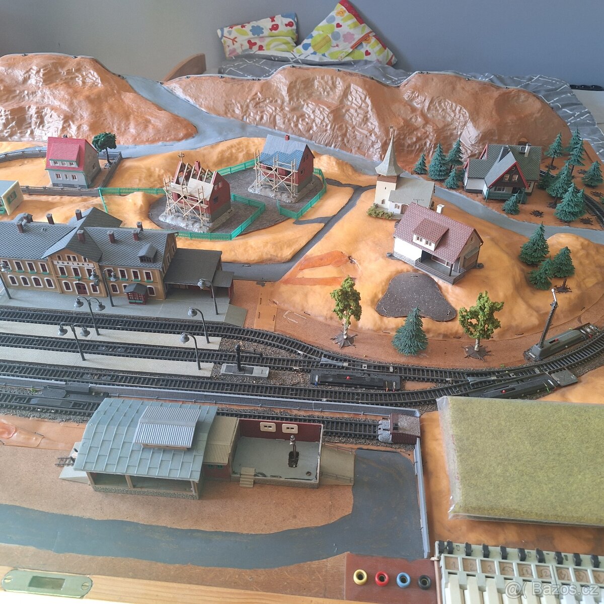 Vláčky TT, modelové kolejiště - 9