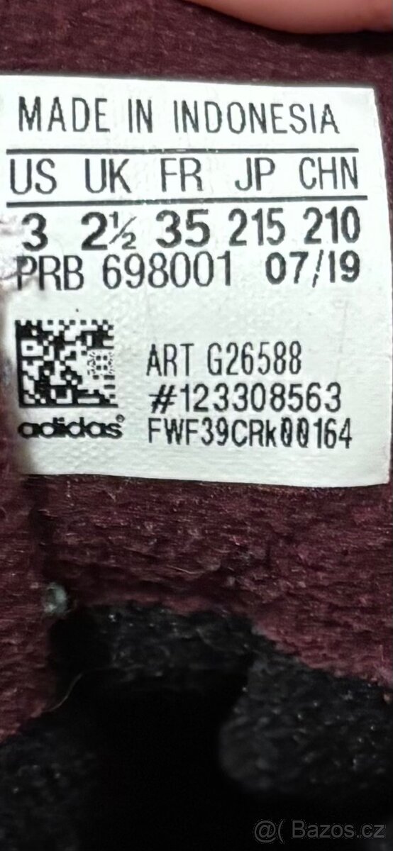 Adidas Terrex Snow červené, vel. EU 35 - 9