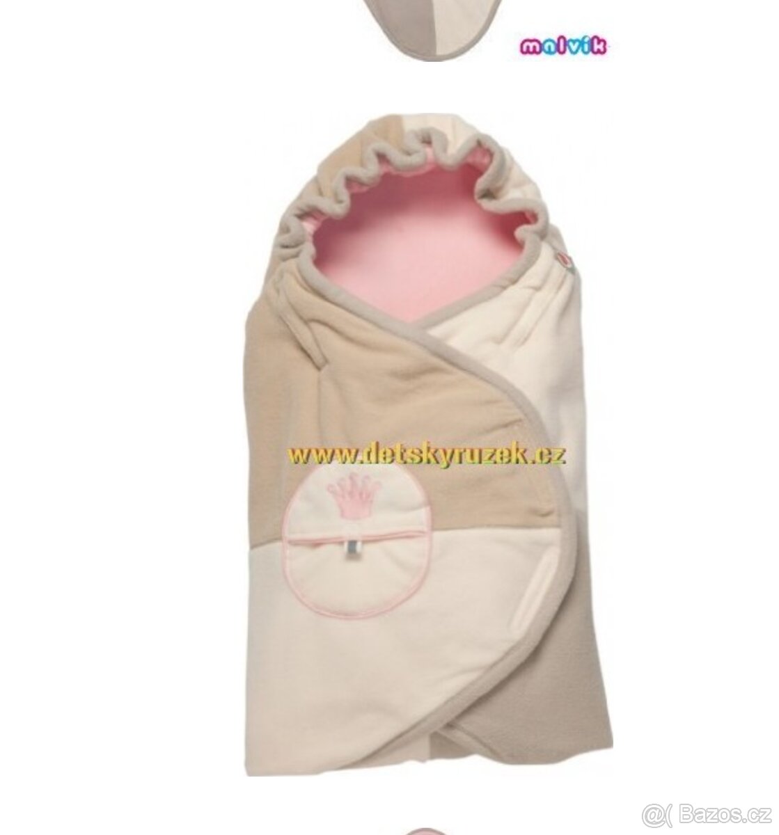 Fleecová zavinovačka pro princezny Lodger; dvojčata - 9