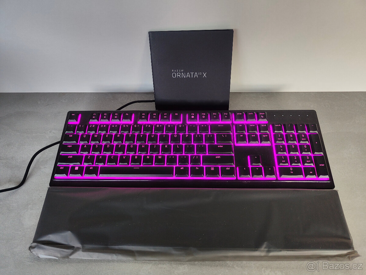 Herní klávesnice Razer Ornata V3 X US - TOP STAV - 9