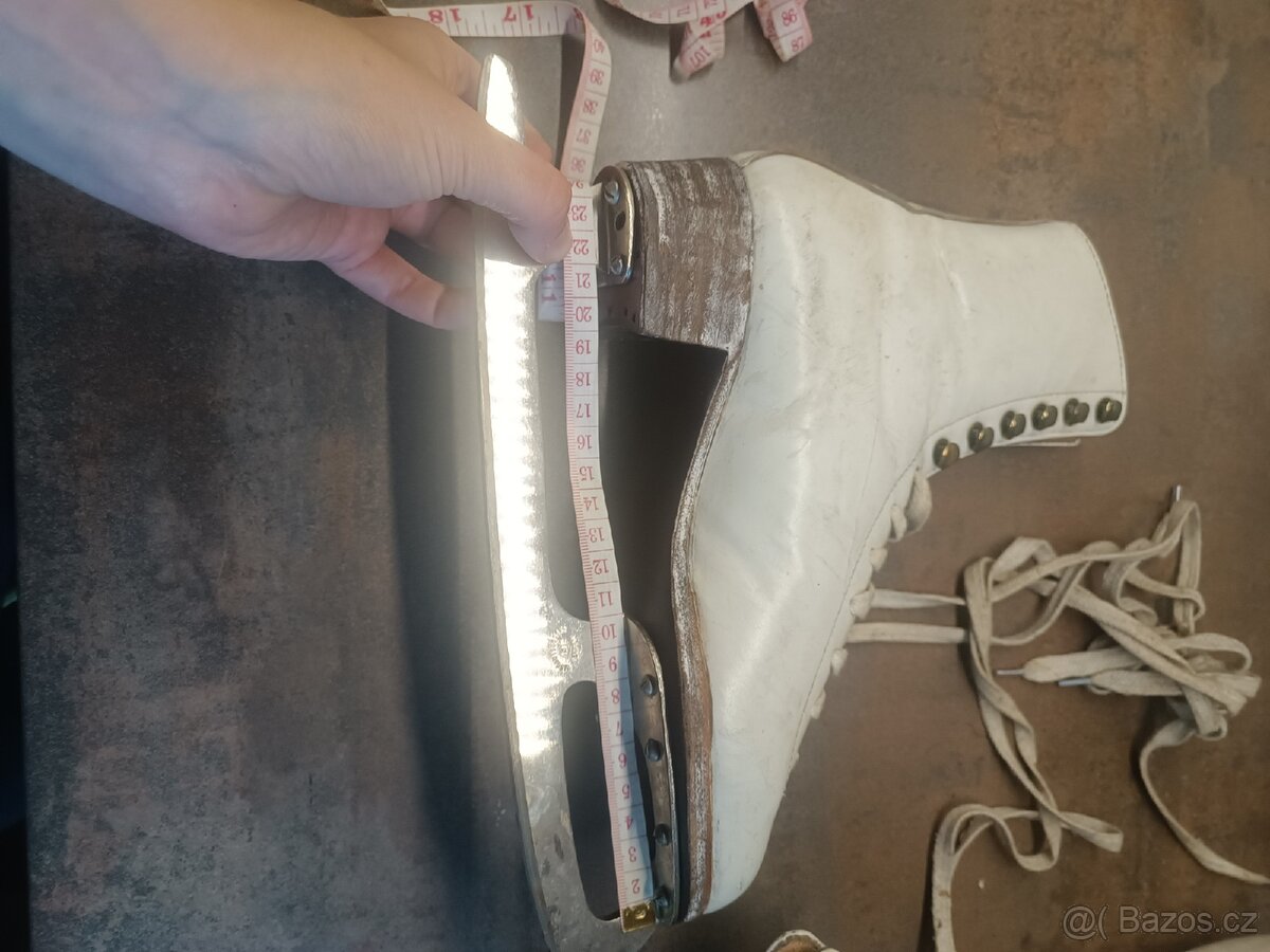 Dívčí holčičí zimní lední brusle vel. 35 - 9