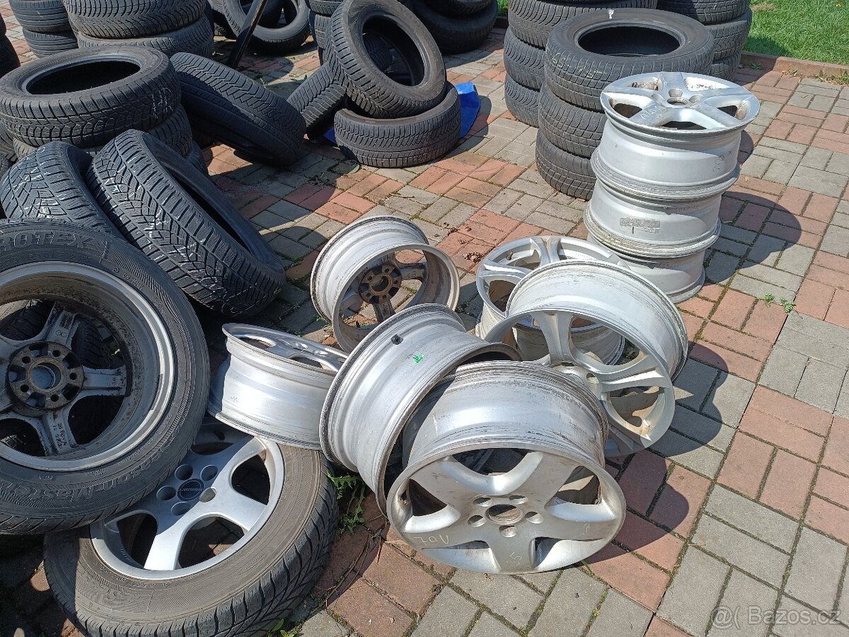 ALU KOLA-PNEU NA RŮZNÉ VOZY 13-14-15-16-17-18-19-20-21 - 9