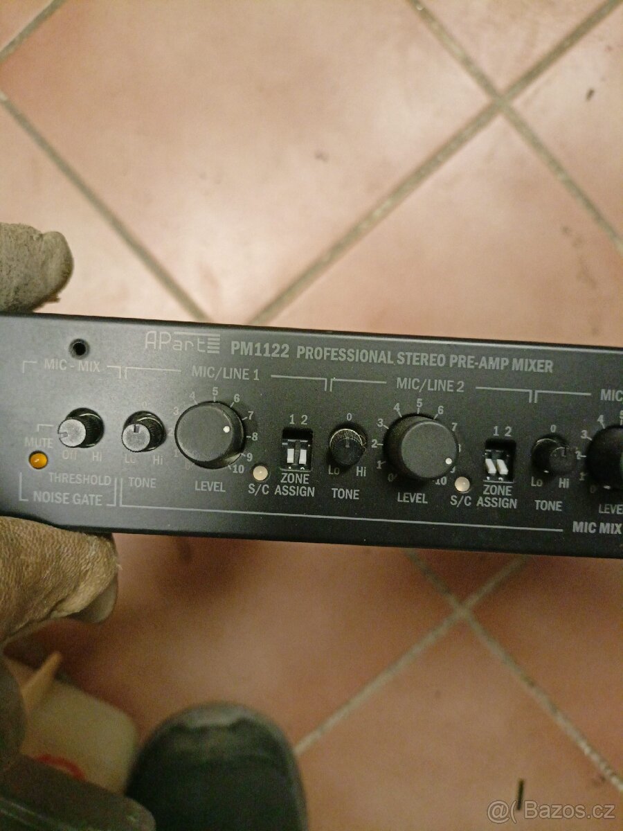 APart PM 1122 Profesional stereo PRE-AMP MIXER - 9