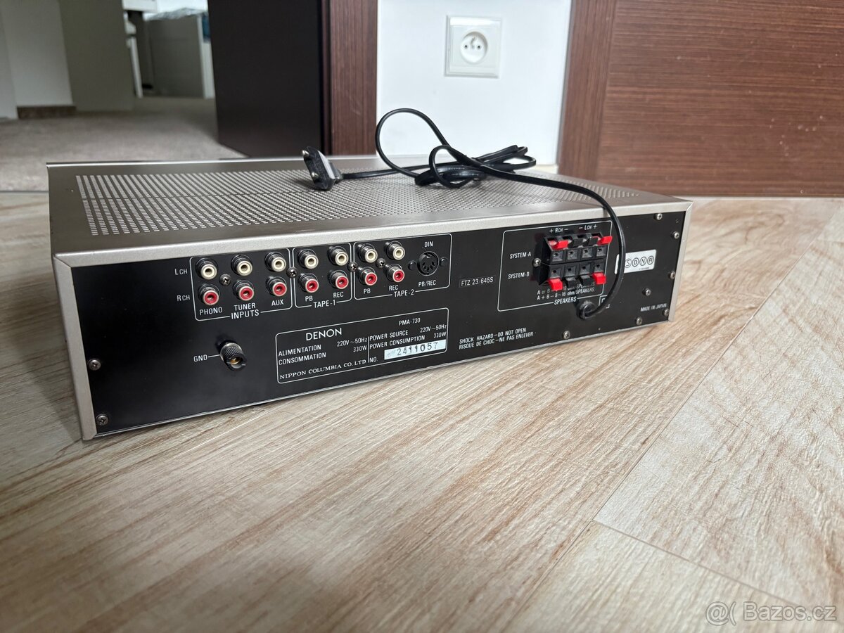 Denon PMA-730 HiFi Stereo zesilovač - 9