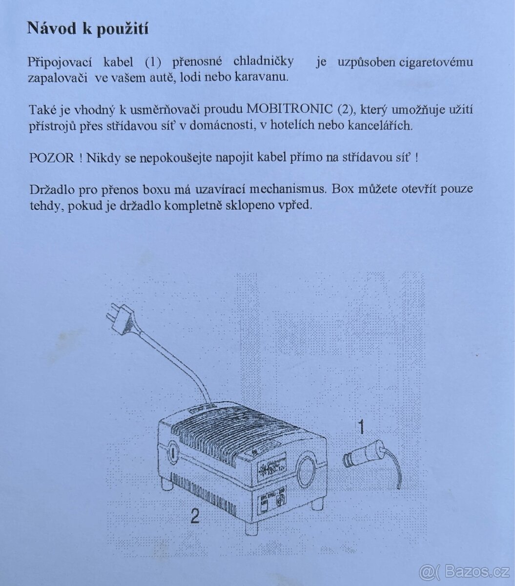 Prodám autochladnicku WAECO - 9
